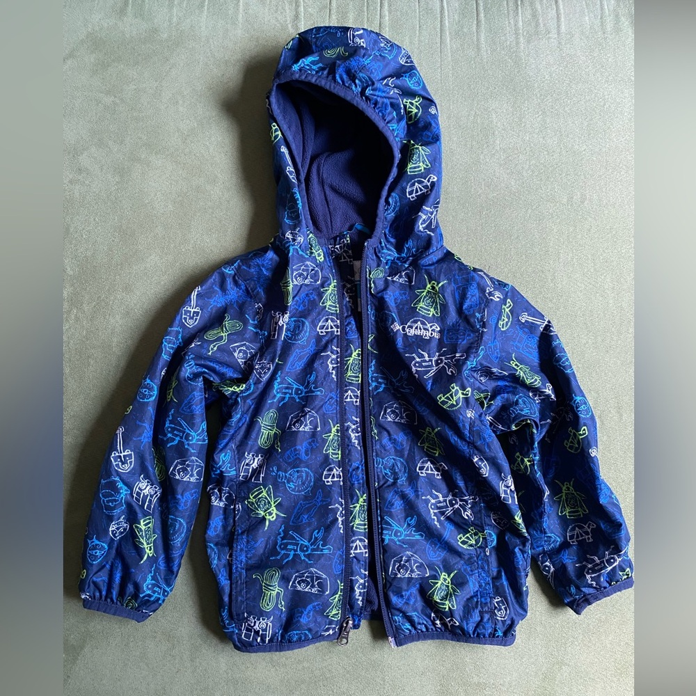 Columbia 4T Fleece-lined Windbreaker
